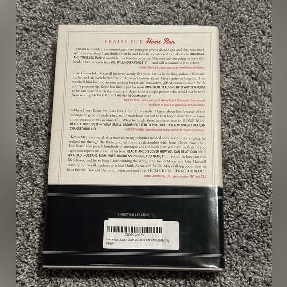 “Home Run” Book by Kevin Myers and John C. Maxwell - Picture 2 of 2